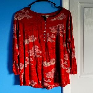 Lucky Brand Tropical Tunic
